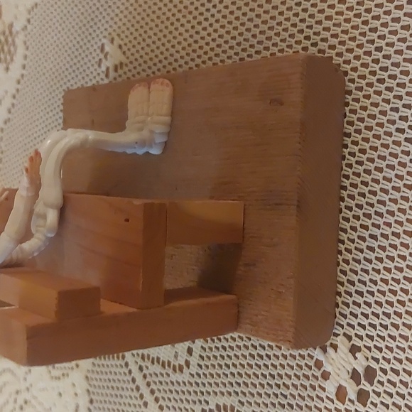 Skeleton Funny Figurine Waiting For The Perfect Man Origin Unknown - Picture 4 of 14